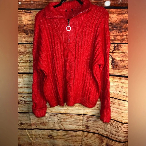 Red Venus Sweater - Picture 3 of 16